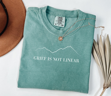 Load image into Gallery viewer, Grief Is Not Linear Long Sleeve Shirt – Comfort Through Every Chapter