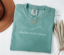 Load image into Gallery viewer, Healing Is Not Linear Long Sleeve Shirt – Embrace Your Journey