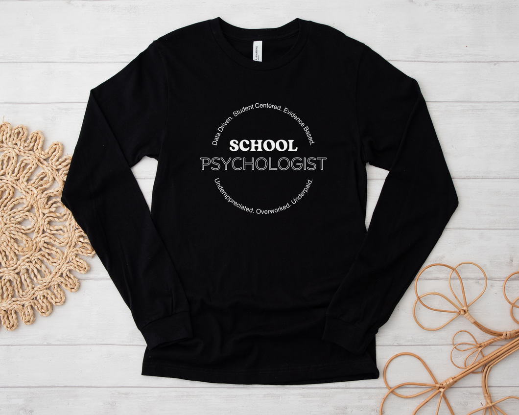 Bella + Canvas - School Psychologist Shirt