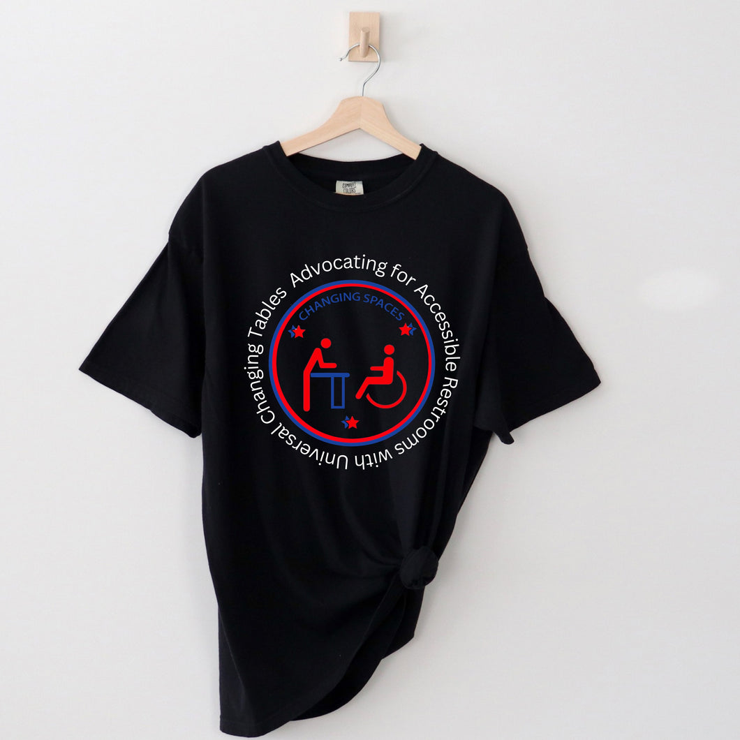 Changing Spaces Campaign Tee - Front Design Only