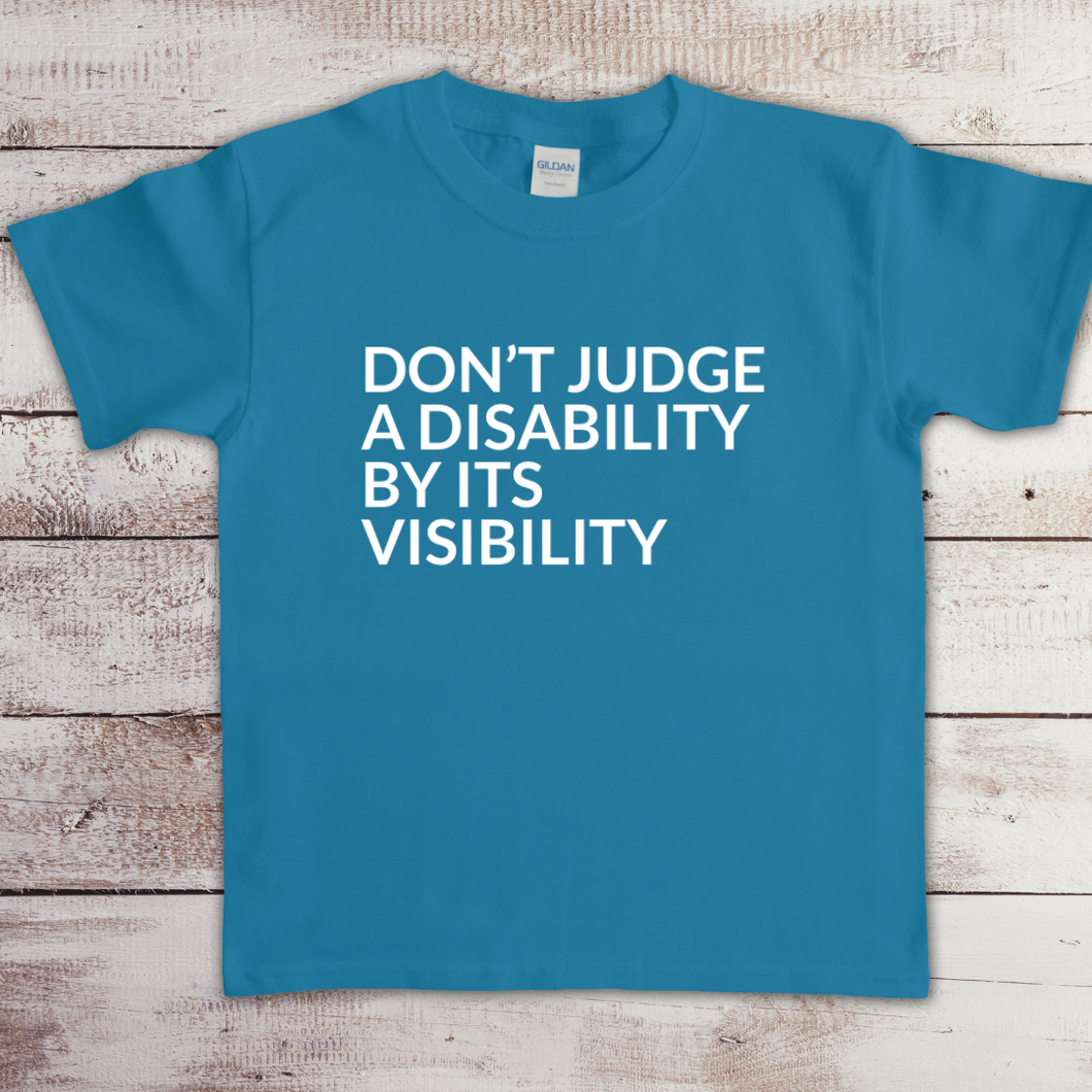 TODDLER - Don't Judge a Disability T-Shirt