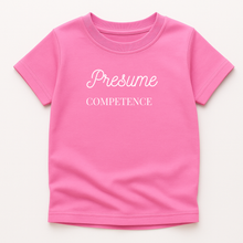 Load image into Gallery viewer, YOUTH - Presume Competence T-Shirt
