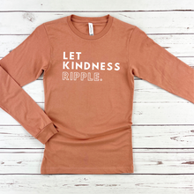 Load image into Gallery viewer, Bella + Canvas - Let Kindness Ripple Long-Sleeve
