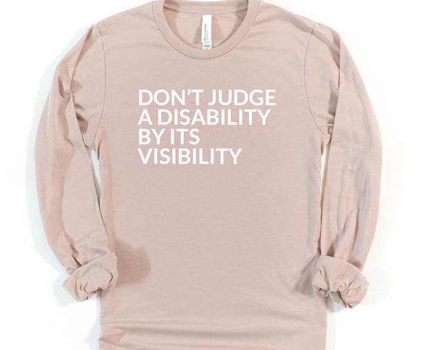 Don’t Judge a Disability