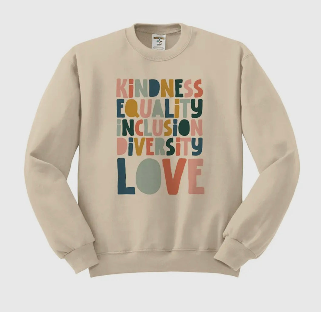 Diversity and Inclusion Unisex Sweatshirt – Celebrate Unity and Equality