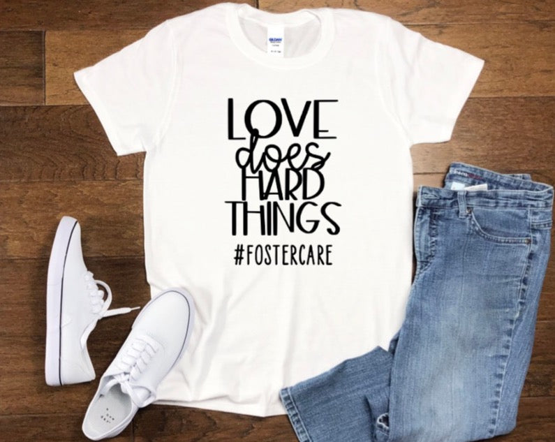 ADULT - Love Does Hard Things T-Shirt