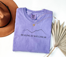 Load image into Gallery viewer, COMFORT COLORS (LONG Sleeve) - Healing is not Linear ADULT
