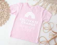 Load image into Gallery viewer, TODDLER - Cultivate Change T-Shirt
