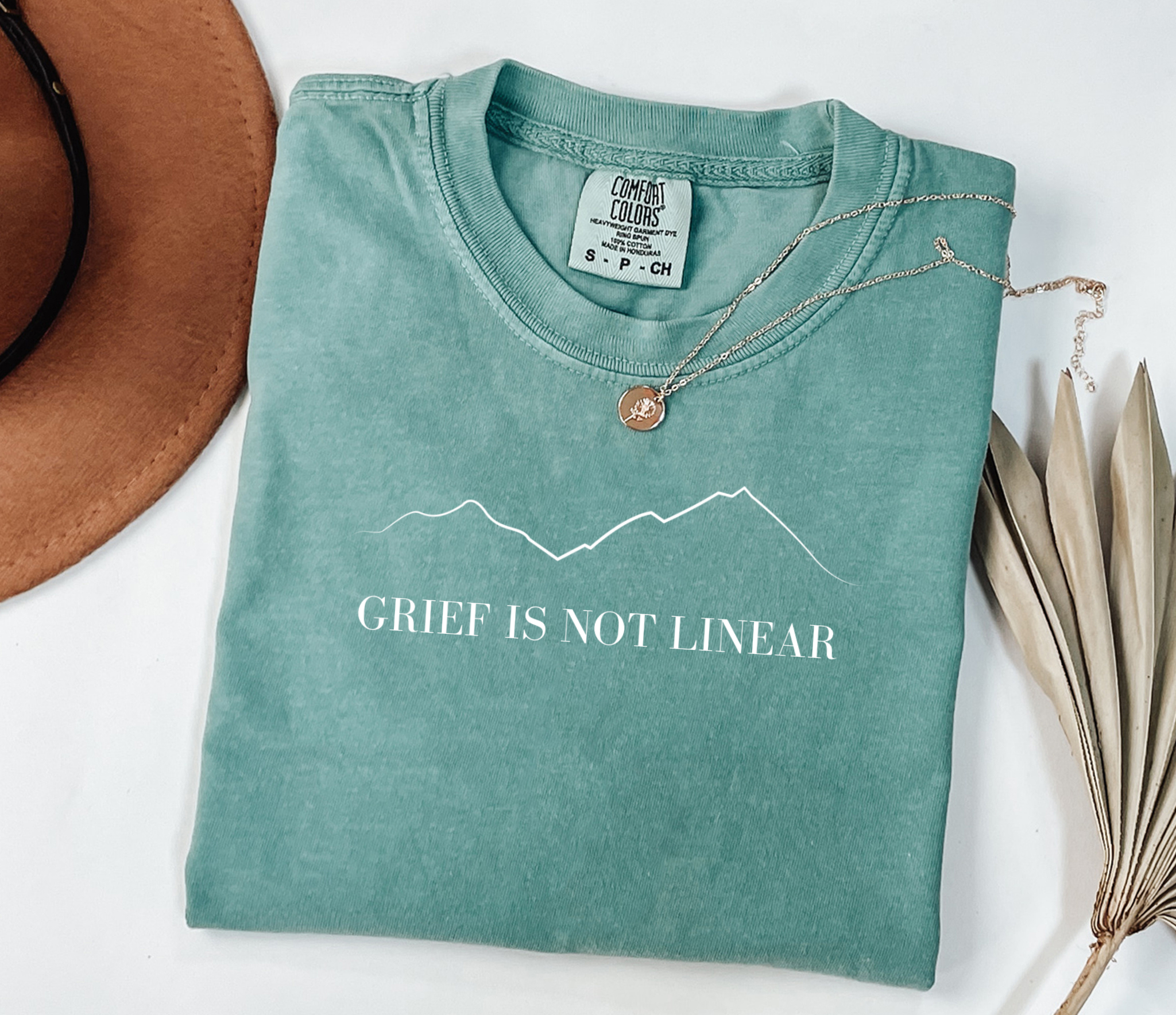 Grief Is Not Linear Long Sleeve Shirt – Comfort Through Every